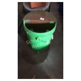 Limey Louie is a 5gallon bucket. Tackle box, seat