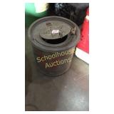 Metal Minnow bucket with star