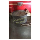 Oval Metal Minnow bucket