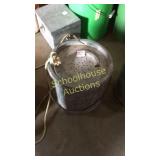 Metal Minnow bucket with rope