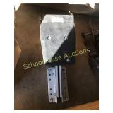 Adjustable boat motor mount.