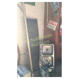 Dual compartment sink with sprayer attachment and