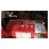 8 batts of Rockwool 24" 2x4 stud soundproofing