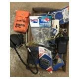 Misc box bow sockets oar locks survival belt pack