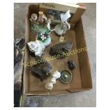 Fish puzzle and owl decorations