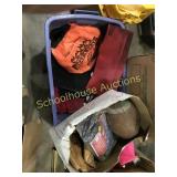 Sports goodies, mat and seat cushion