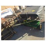 Nice like new john deere lawn sweep