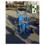 Go cart frame without motor