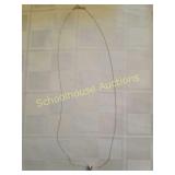 14kt gold necklace with ball