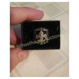 Sterling boy scout ring. About a sz 6