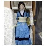 Franklin Heirliom Doll in original box approx 29"