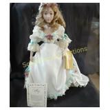Franklin Heirloom Doll "Amy" in original box 17"
