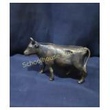 Cast Iron Still Bank Bull 5" long