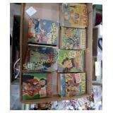 Flat of Vintage Small Books