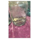 Mission mason jar trade mark, luster PAv