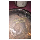 Cast iron Dutch oven and corn bread cast