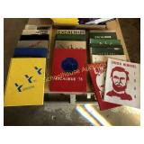 Pile of Local yearbooks. Lincoln Memories 1968 -