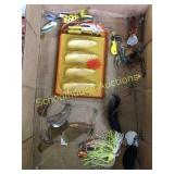 Flat of lures