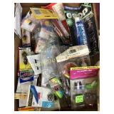 Flat of lures Hooks & other supplies
