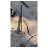 Sledge hammer pry bar broken handle see pic