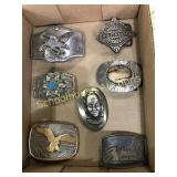 7 belt buckles