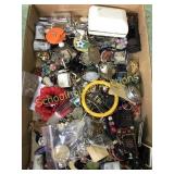 Flat of assorted jewelry