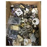 Flat of assorted jewelry