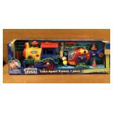 Take apart 2 pack train & helicopter 60+ pieces