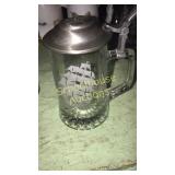 Etched stein marked cui