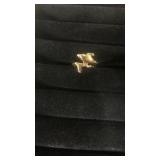 10k gold dolphin ring size 5.75