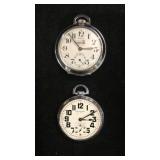 2x pocket watches. Delgard antimagnetic Germany,