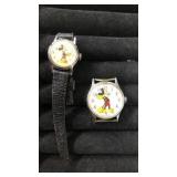2x Mickey Mouse wrist watches. Ladies Ingersoll