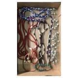 Flat of assorted necklaces