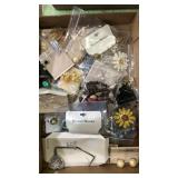 Flat of assorted jewelry