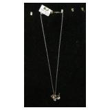 Animal Planet beagle sterling necklace