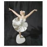 Porcelain Ballerina Marked 11"tall Left Hand