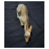 Porcelain Doe 8" long marked