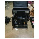 Featherweight sewing machine with case