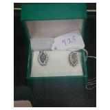 Vintage sterling earrings marked 925