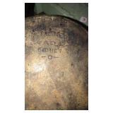 Wagner ware Sidney 0 cast iron 8qt frying skillet