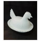 Hens on Nest 7"