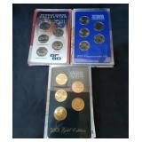 2001 Statehood Quarter Colletion x3