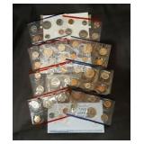 1998,1997,1985,1984 The Uncirculated Coin Set