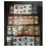 Group of 4 Uncirculated Coin Set 1972,
