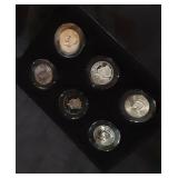 2005 Kennedy Half Dollar 6 coin Set Certicate of