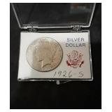 Peace Silver Dollar "1926" -S
