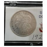 Morgan Silver Dollar "1921"-D