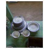 Group of navy shenango anchor hocking china. And