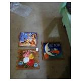 Group of modern crate ends