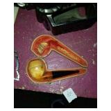 Pipe with case. Made in Austria